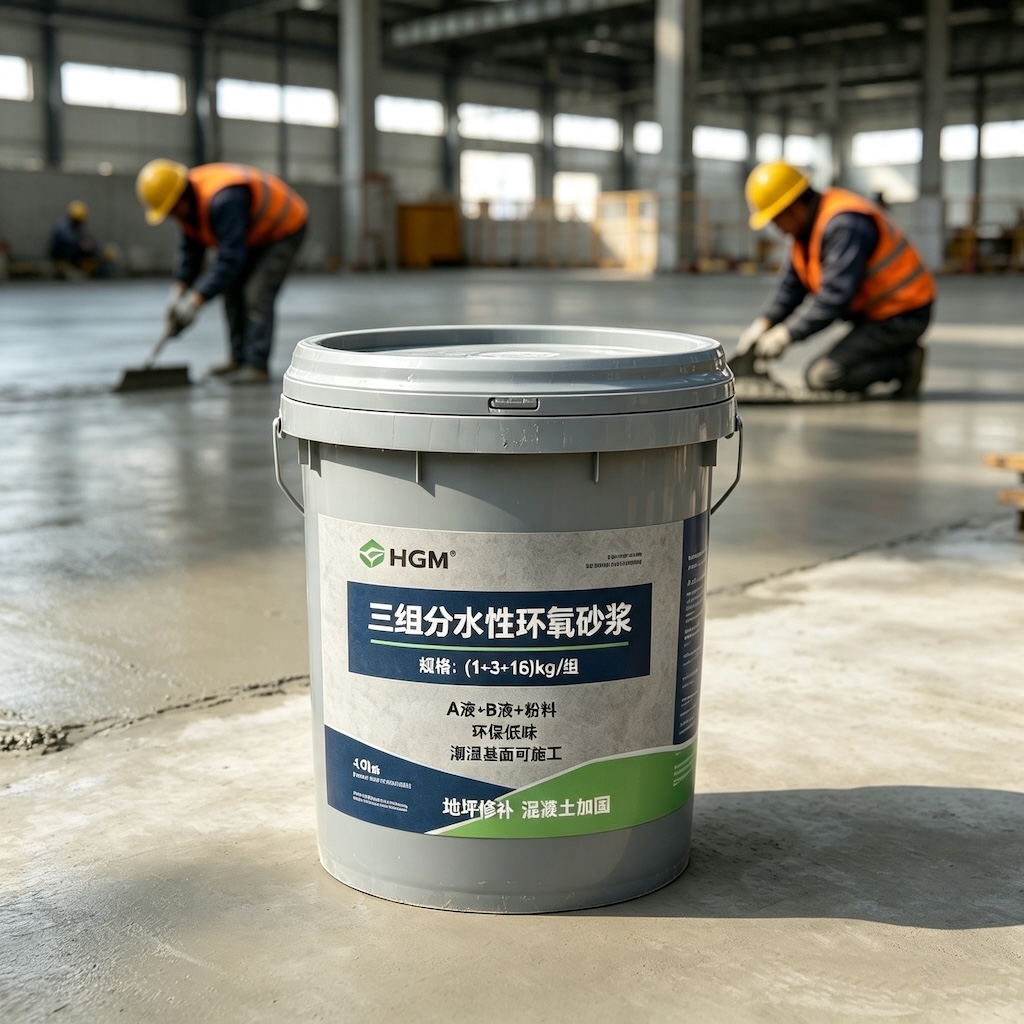 银州三组份水性环氧砂浆